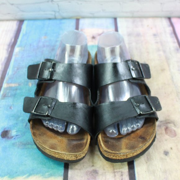 Birkenstock Betula Leather Strap Sandals M 9/L 11 - Picture 5 of 9